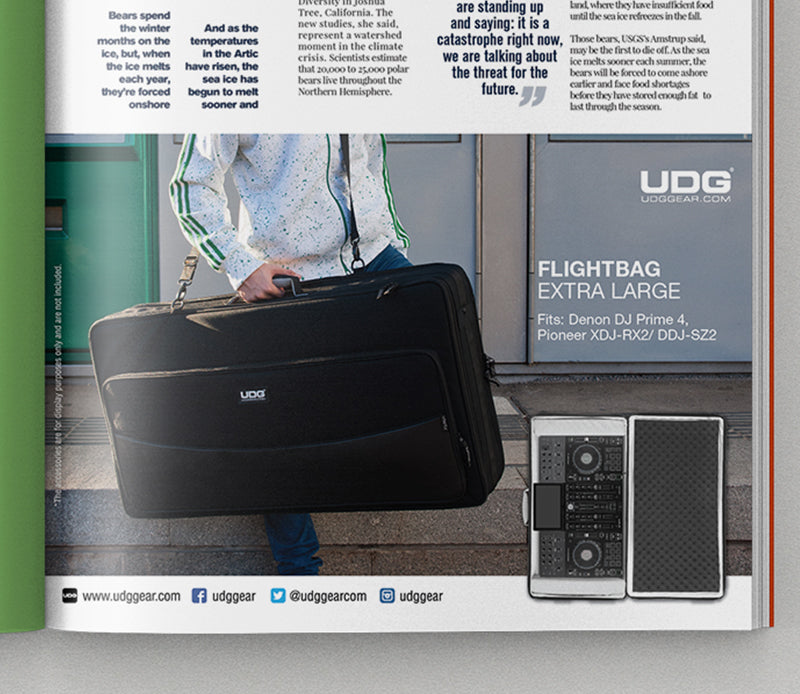 UDG Urbanite FlightBag XL Print Ads A5 Artwork