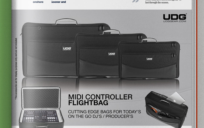 UDG Urbanite MIDI Controller FlightBags Print Ads A5 Artwork