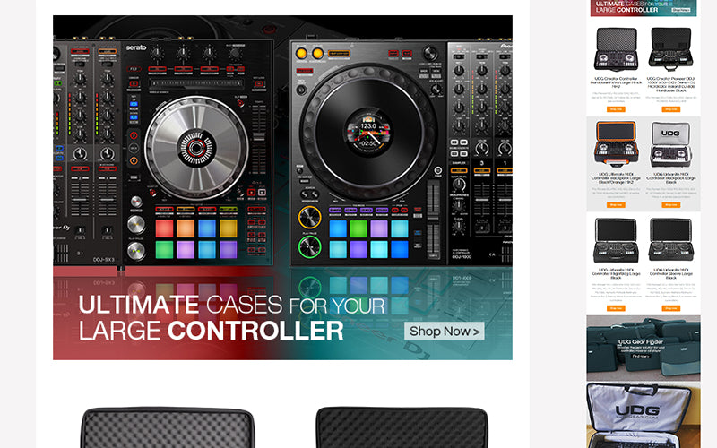 Large Controller Case - Email Newsletter Template HTML File