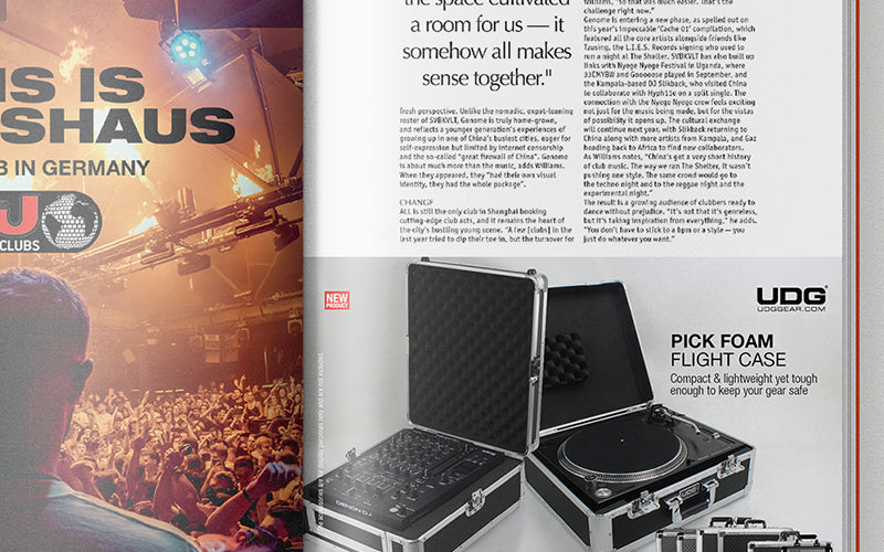 UDG Ultimate Pick Foam Flight Case Print Ads V1 A5 Artwork