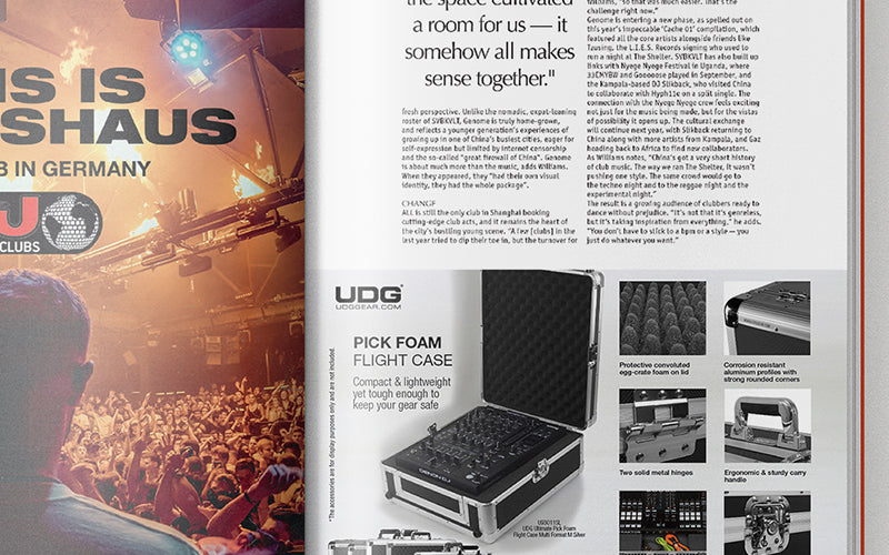 UDG Ultimate Pick Foam Flight Case Print Ads V3 A5 Artwork