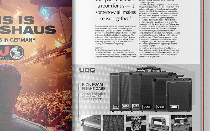 UDG Ultimate Pick Foam Flight Case Print Ads V4 A5 Artwork