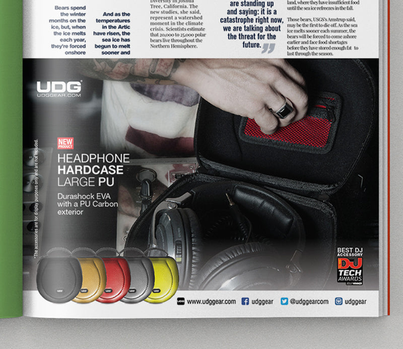 UDG Creator Headphone Hardcase PU Print Ads A5 Version 01 Artwork