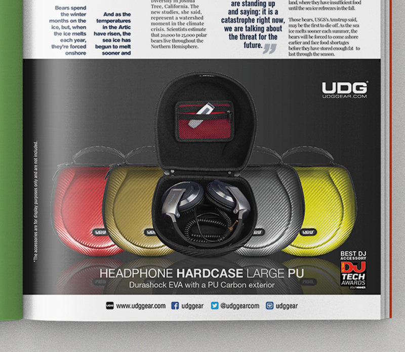 UDG Creator Headphone Hardcase PU Print Ads A5 Version 02 Artwork