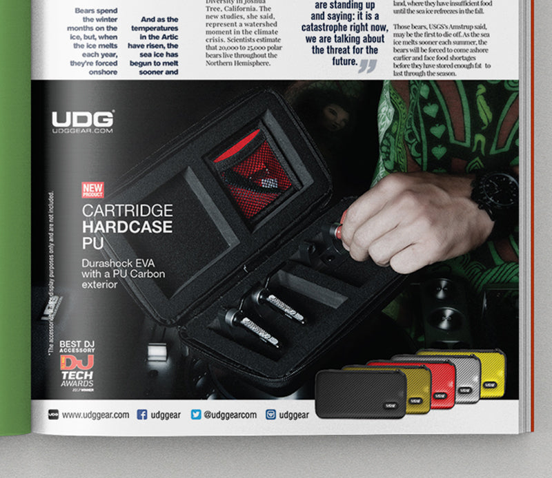 UDG Creator Cartridge Hardcase PU Print Ads A5 Artwork