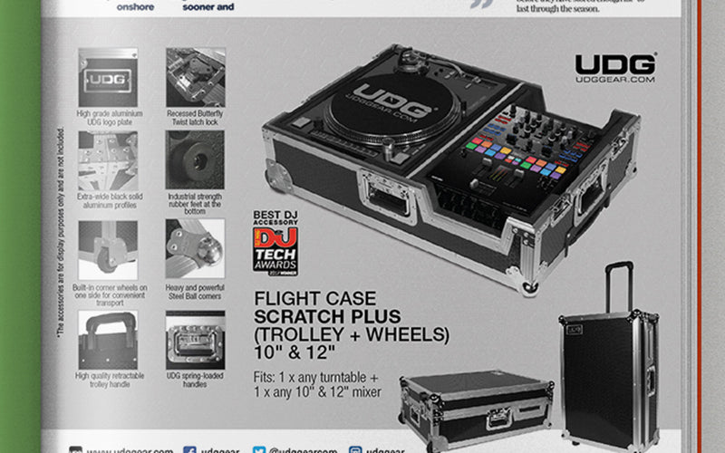 UDG Flight Case Scratch Print Ads A5 Artwork