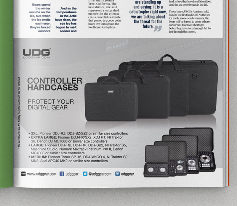 UDG Creator Controller Hardcases Print Ads A5 Artwork