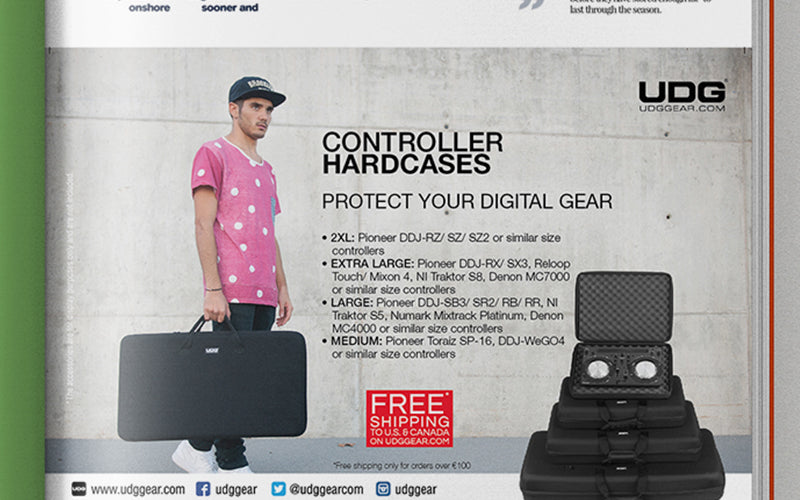 UDG Creator Controller Hardcases Version 2 Print Ads A5 Artwork