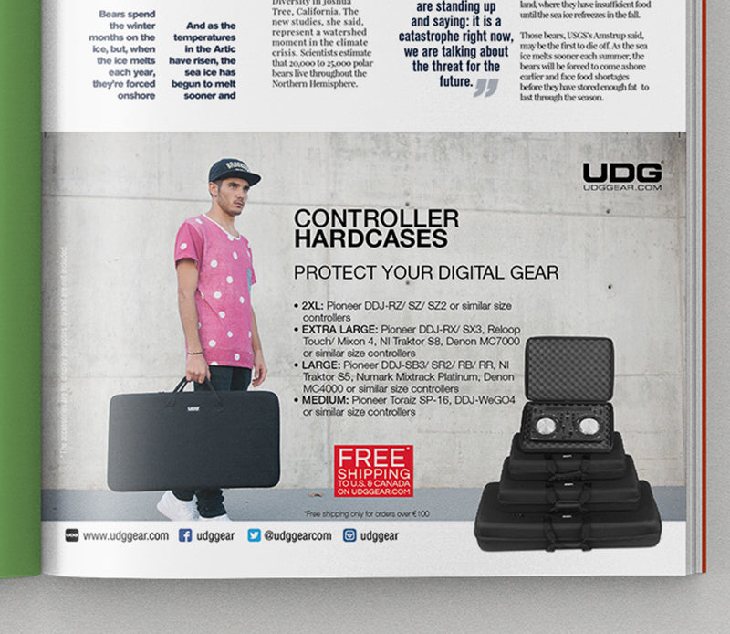 UDG Creator Controller Hardcases Version 2 Print Ads A5 Artwork