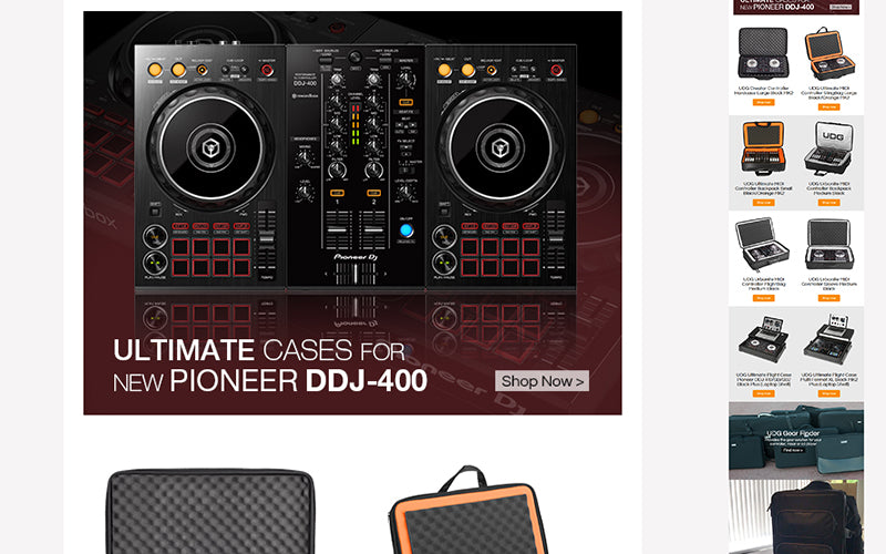 Pioneer DDJ-400 Case - Email Newsletter Template HTML File