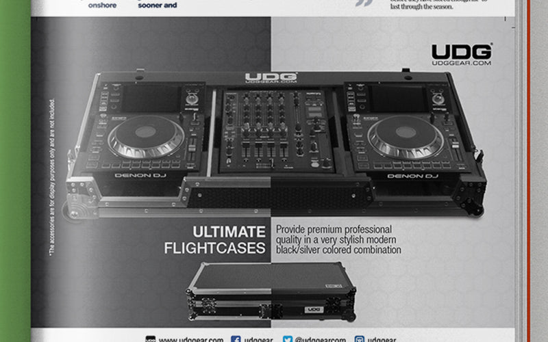 UDG Flight Case Denon Print Ads A5 Artwork