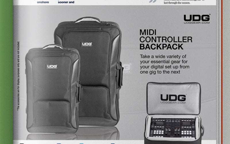 UDG Urbanite MIDI Controller Backpacks Print Ads A5 Artwork