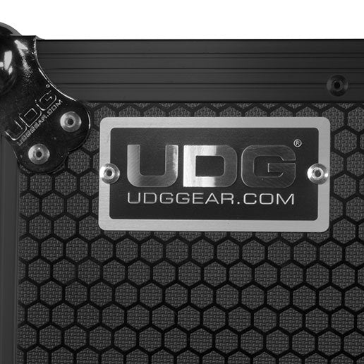 UDG Ultimate Flight Case Pioneer DDJ-800 Black Plus (Laptop Shelf)