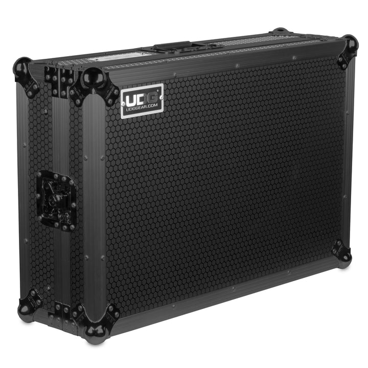 UDG Ultimate Flight Case Pioneer DDJ-RX/ SX3 Black MK2 Plus (Laptop Shelf)