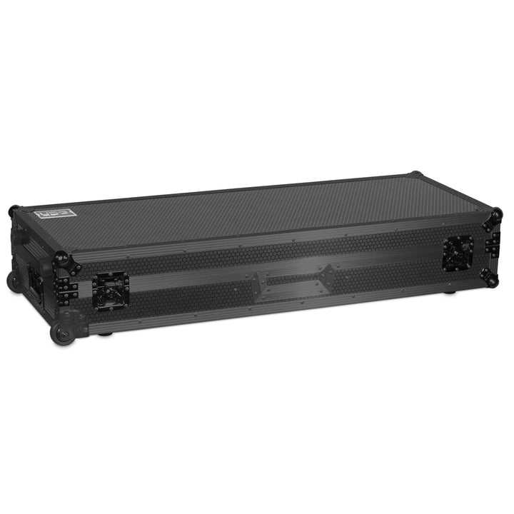 UDG Ultimate Flight Case Set PLX9/SL1200 Black MK2 Plus (Laptop Shelf + Wheels)