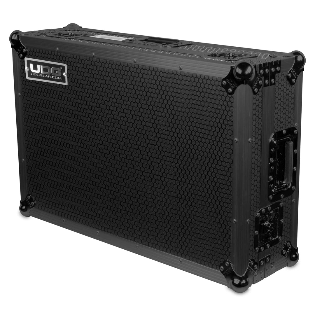 UDG Ultimate Flight Case Pioneer XDJ-RX3 Black Plus (Laptop Shelf + Wheels)