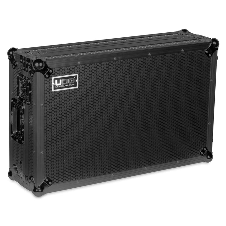 UDG Ultimate Flight Case Pioneer DDJ-REV7 Black Plus (Laptop Shelf + Wheels)