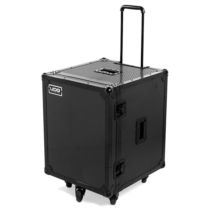 UDG Ultimate Flight Case 4 CDJ/ Mixer Black Plus (Trolley & Spinner Wheels)