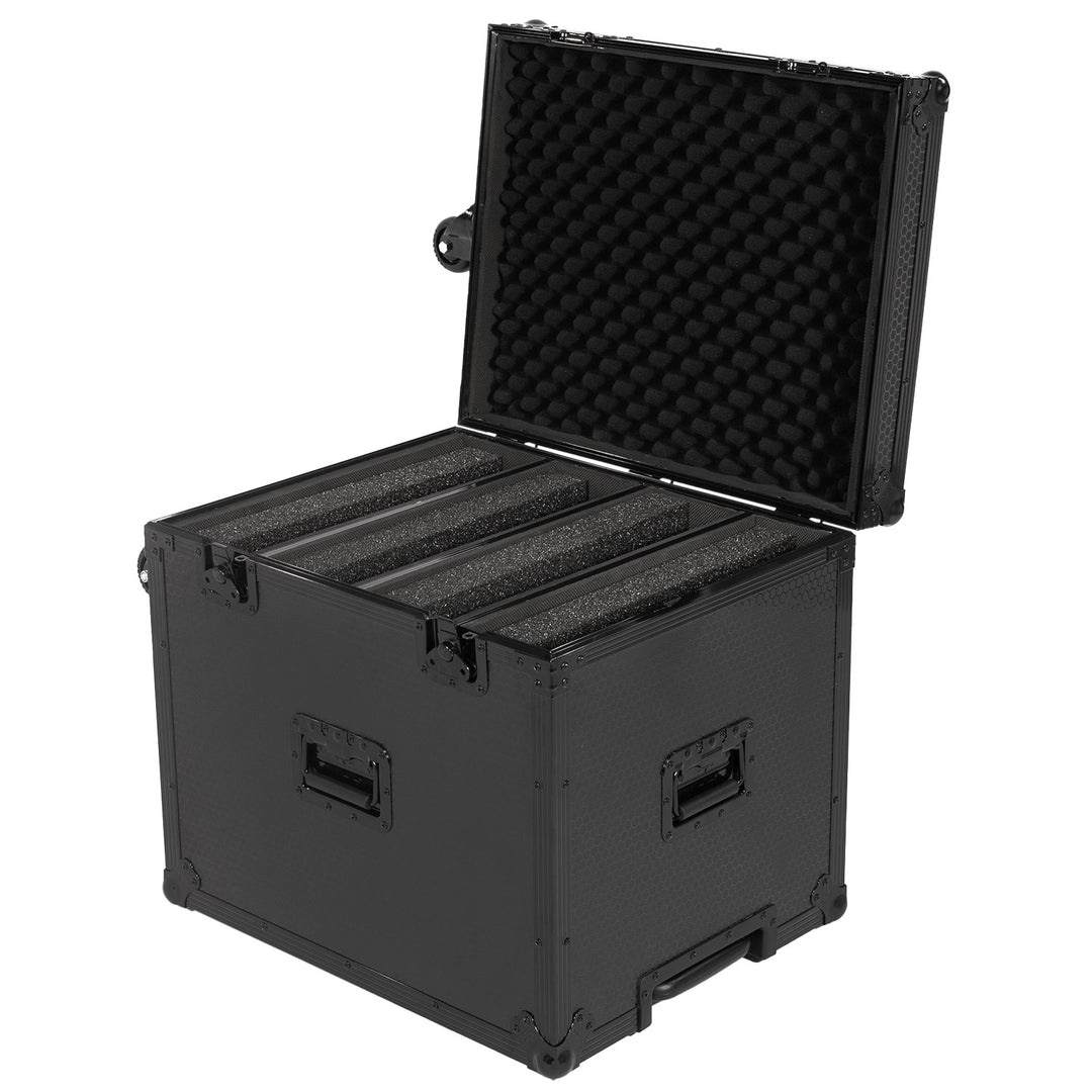 UDG Ultimate Flight Case 4 CDJ/ Mixer Black Plus (Trolley & Spinner Wheels)